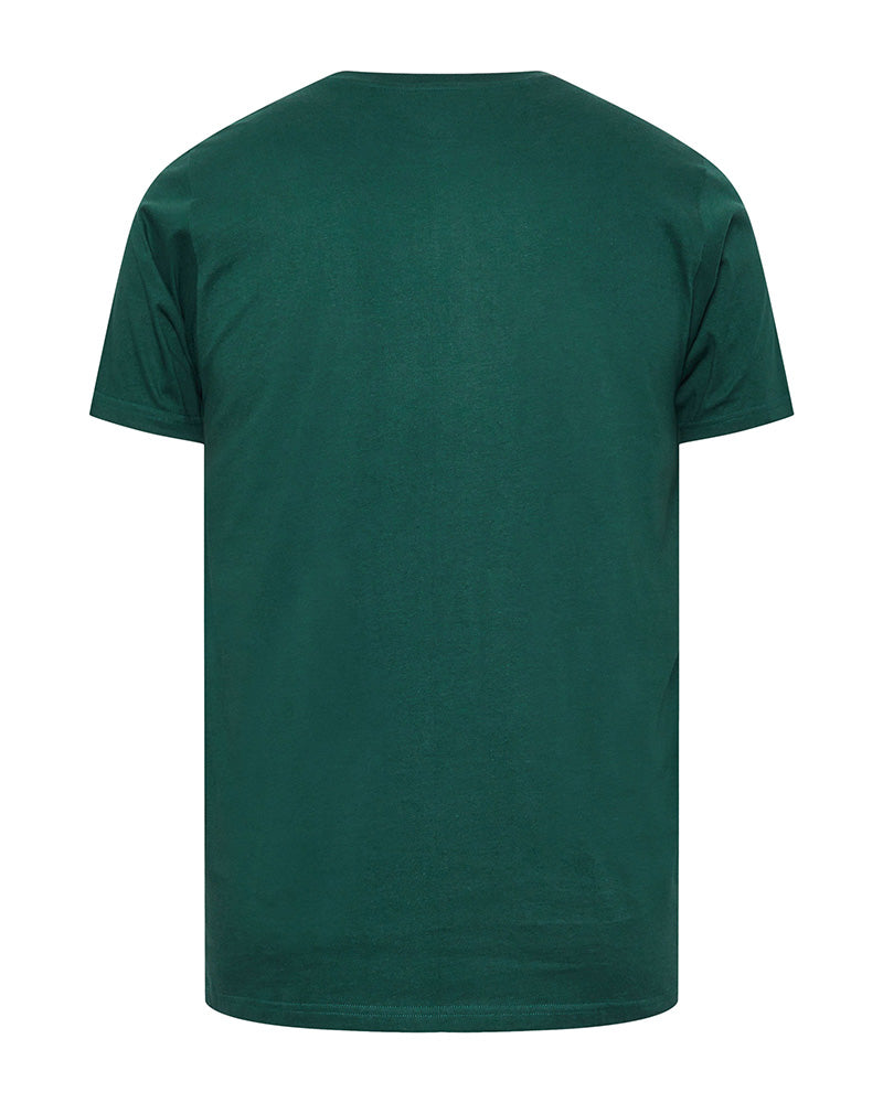 100% Pure Cotton-Green Car Hand Painted Printed Pattern Men's Plus Size Short Sleeve T-Shirt