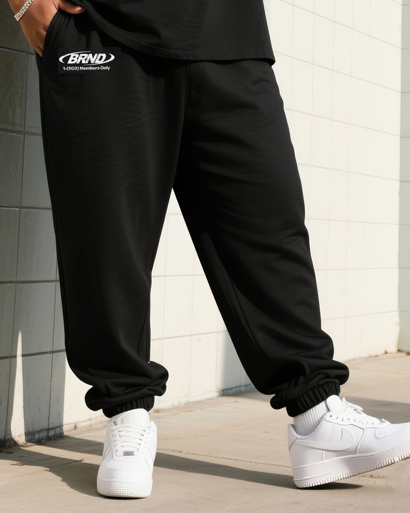 Big Boy Must-Have Fashion Street Revolver Mocking Short Sleeve T-Shirt Trousers Suit