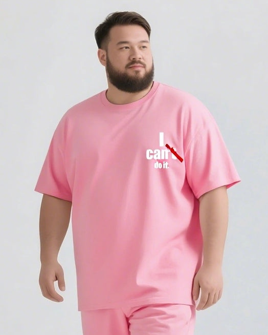 Can't=Courage Allows Now Today 2-Piece T-shirt Set