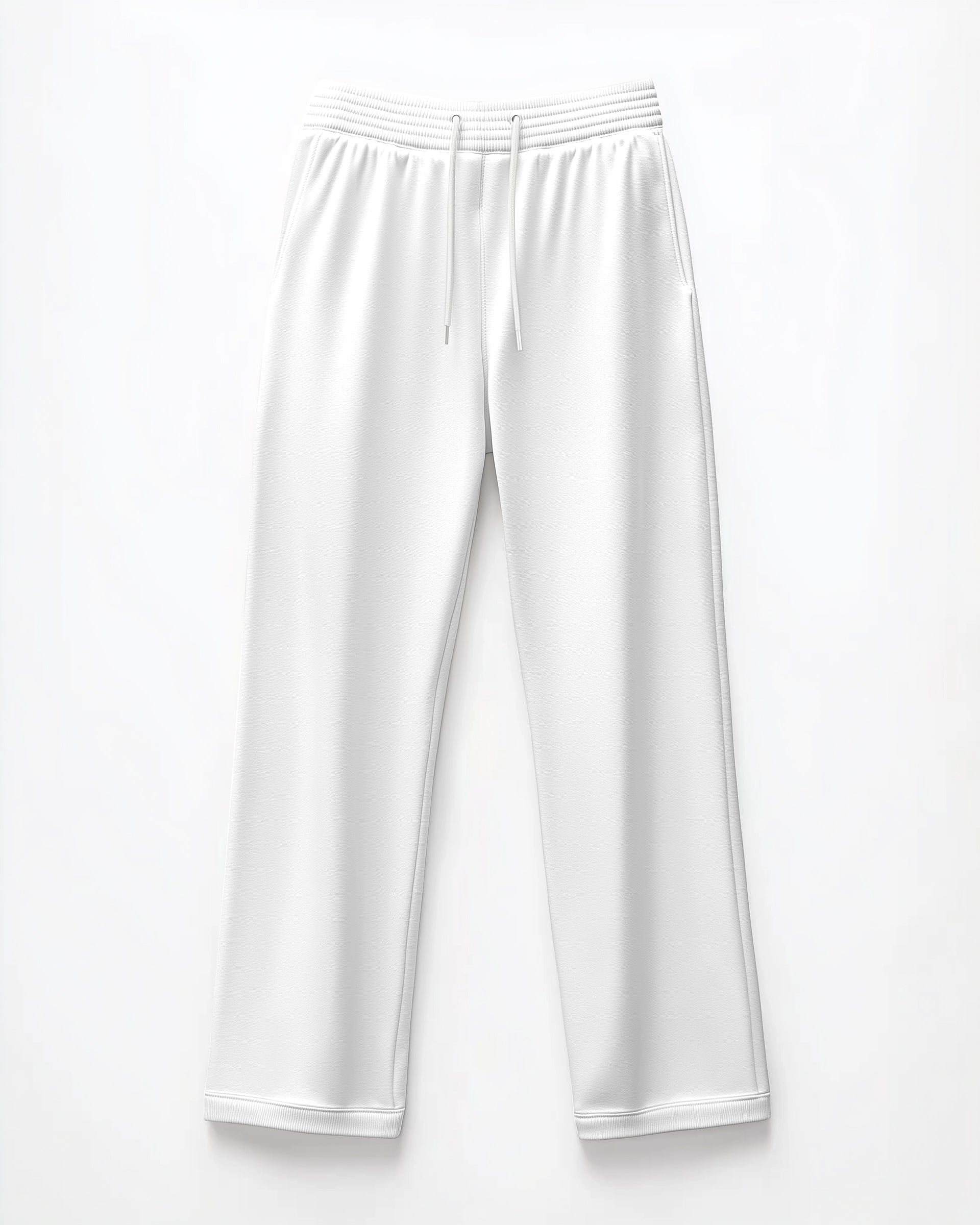 Big Men's Loose Straight Drawstring Sweatpants with Pocket