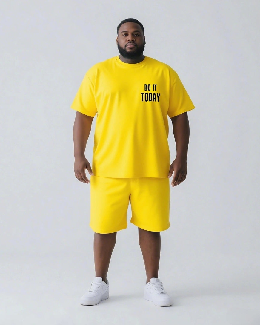 Tomorrow Is Never Guaranteed Do It Today T-shirt 2-Piece Set