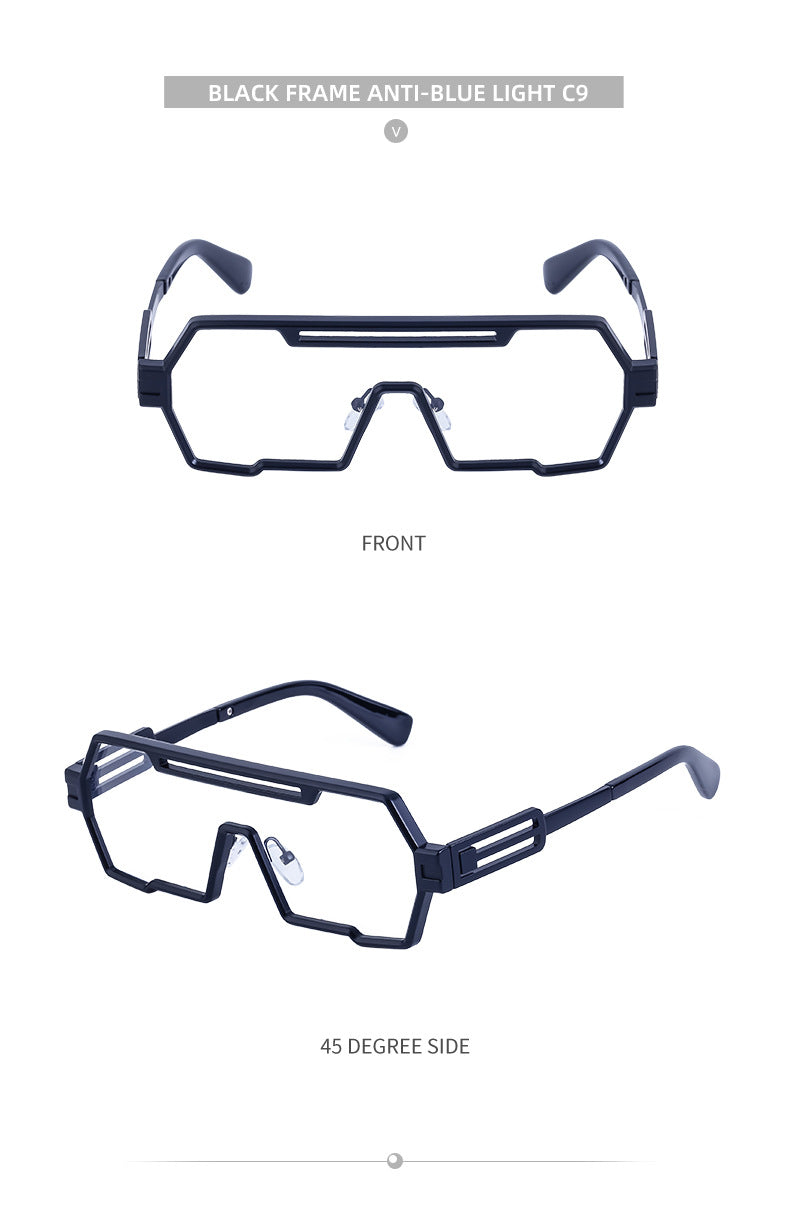 Retro Steampunk Irregular Sunglasses
