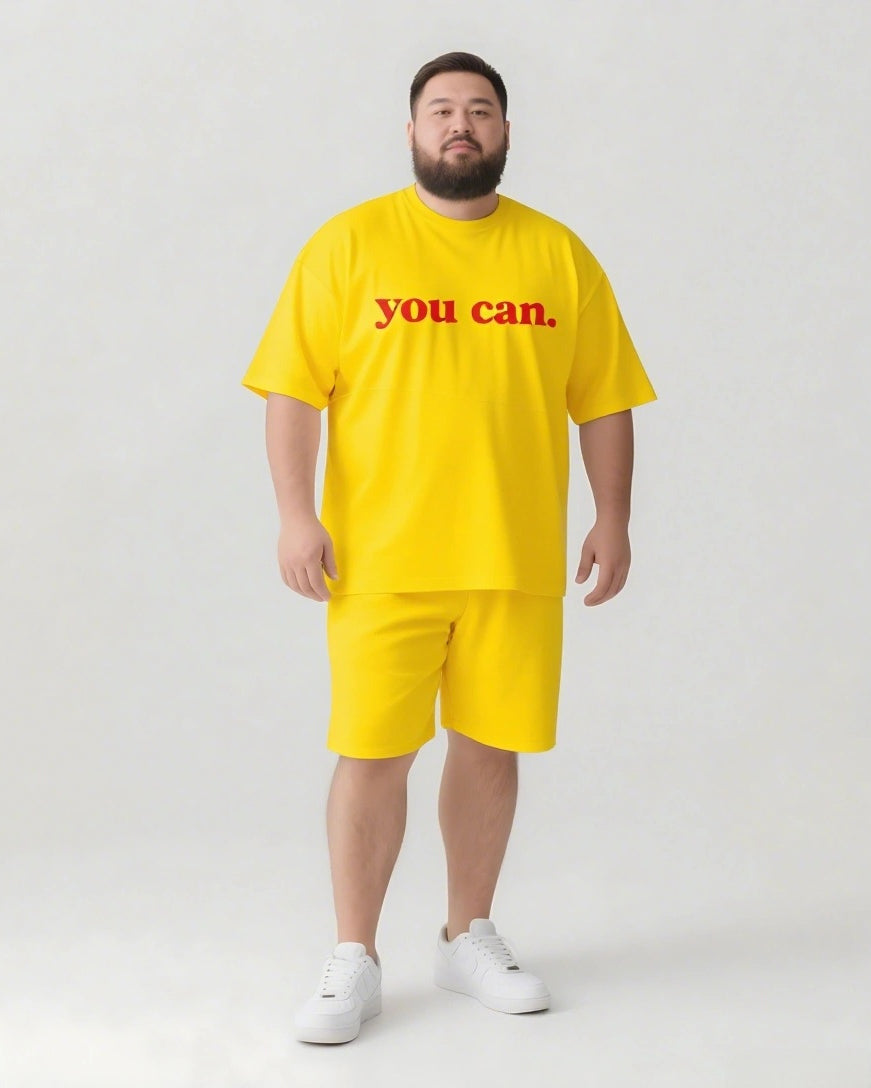 Believe You Can and You're Halfway There T-shirt 2-Piece Set