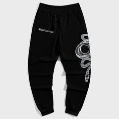 Men's Casual Vintage Street Style Big and Tall Trousers