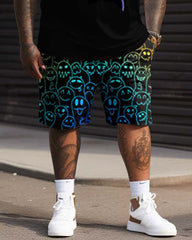 Colorful Funny Personalized Print Large Men's Set