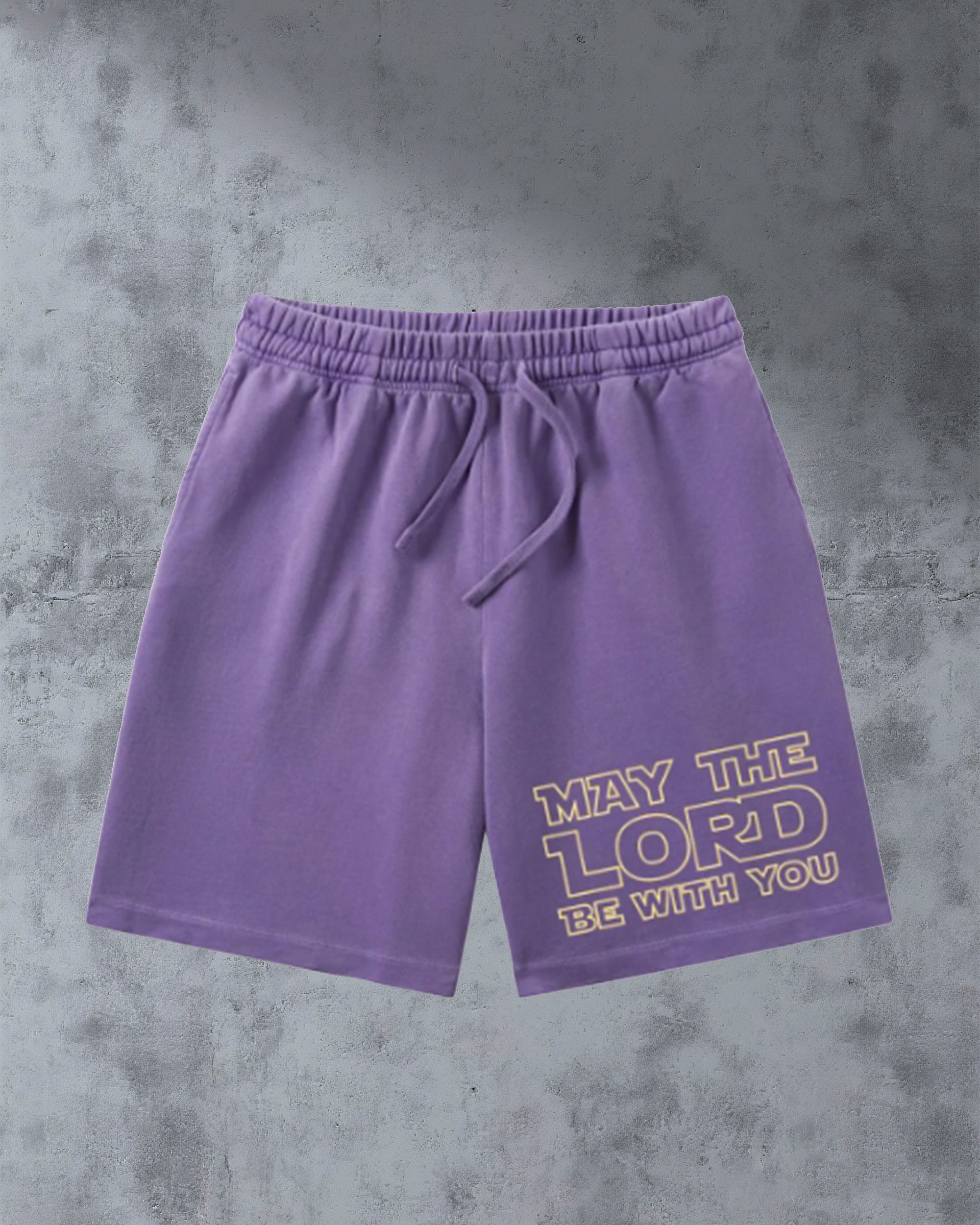 Big & Tall Men's May The Lord Be With You Summer Shorts