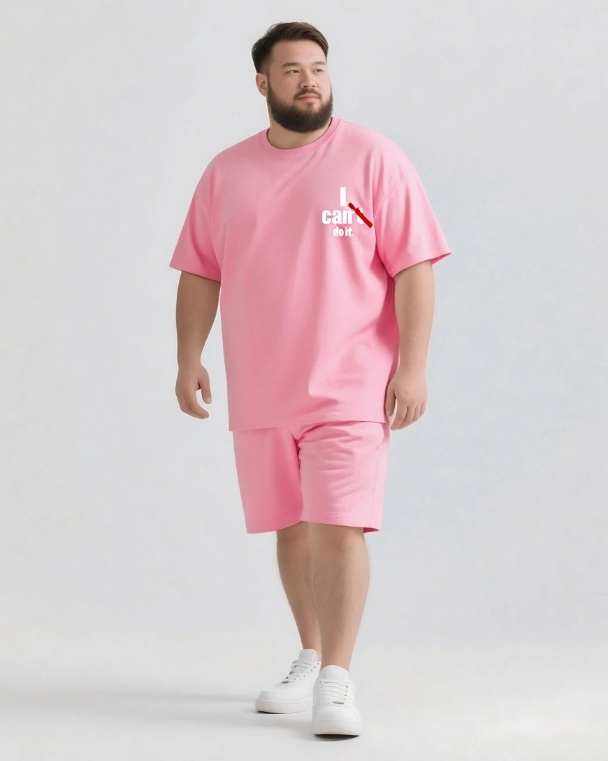 Can't=Courage Allows Now Today 2-Piece T-shirt Set