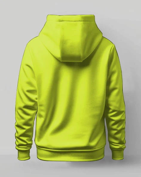 Men's Large Size Casual Street Solid Color Zipper Hoodie
