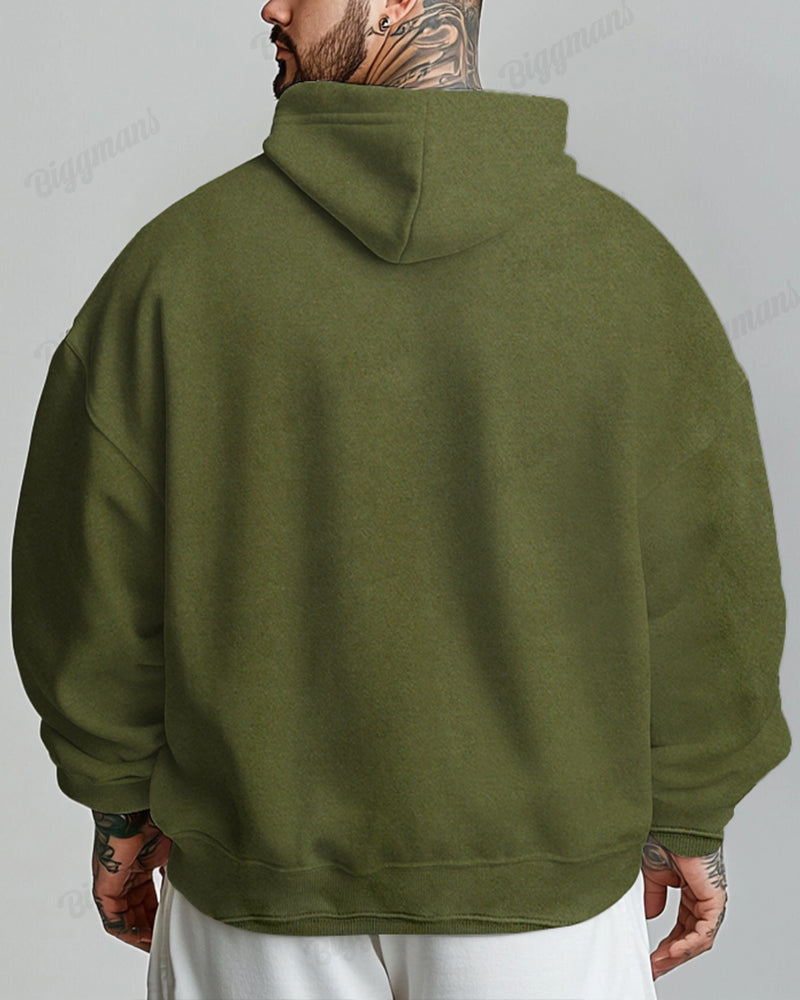 New York 1998 Print Oversized Cotton Hoodie