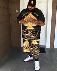 Plus Size Men's Be The Ace Poker Set