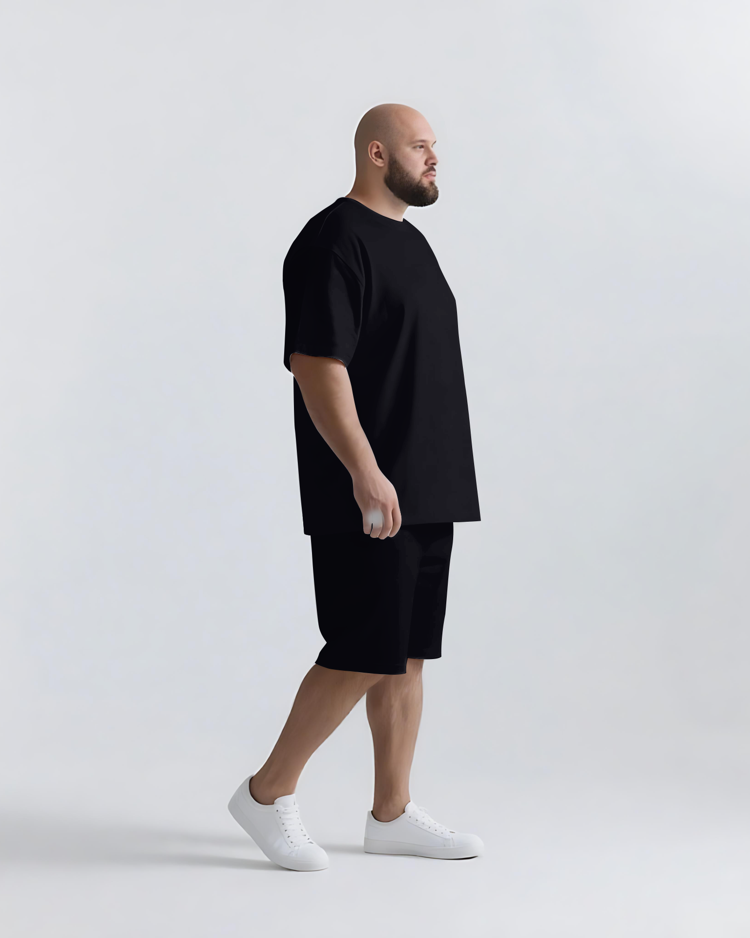 Do It and Be The Plot Twist Men's Big & Tall Simple Lettering T-shirt 2-Piece Set