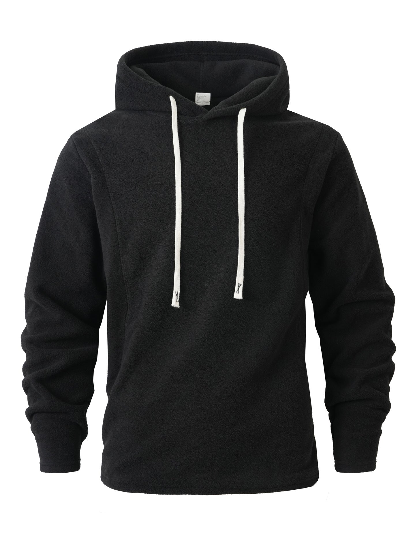S-2XL Autumn And Winter Hooded Men's Casual Coral Fleece Sweatshirt Coat