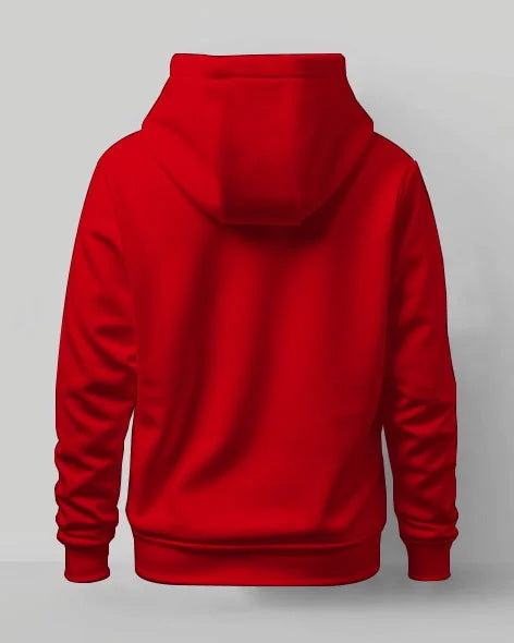 Men's Large Size Casual Street Solid Color Zipper Hoodie