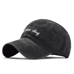 Outdoor Tide Embroidered R-Ball Cap