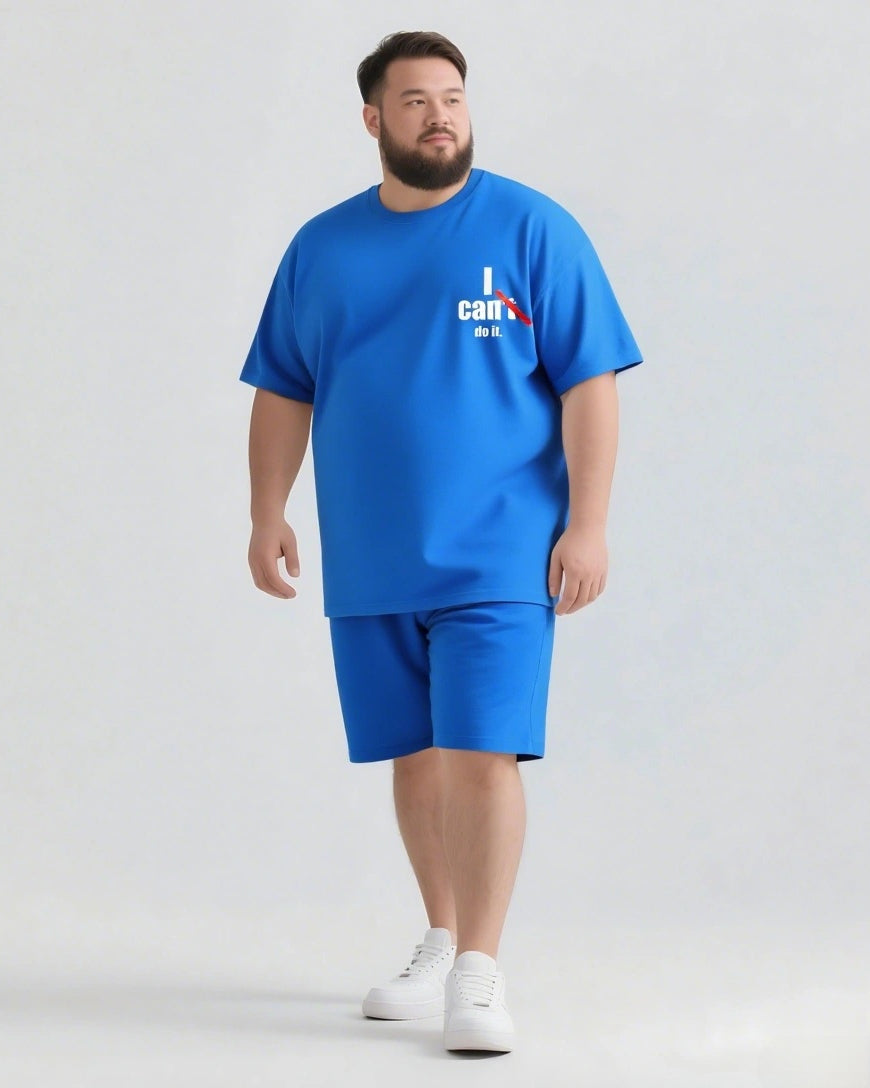 Can't=Courage Allows Now Today 2-Piece T-shirt Set