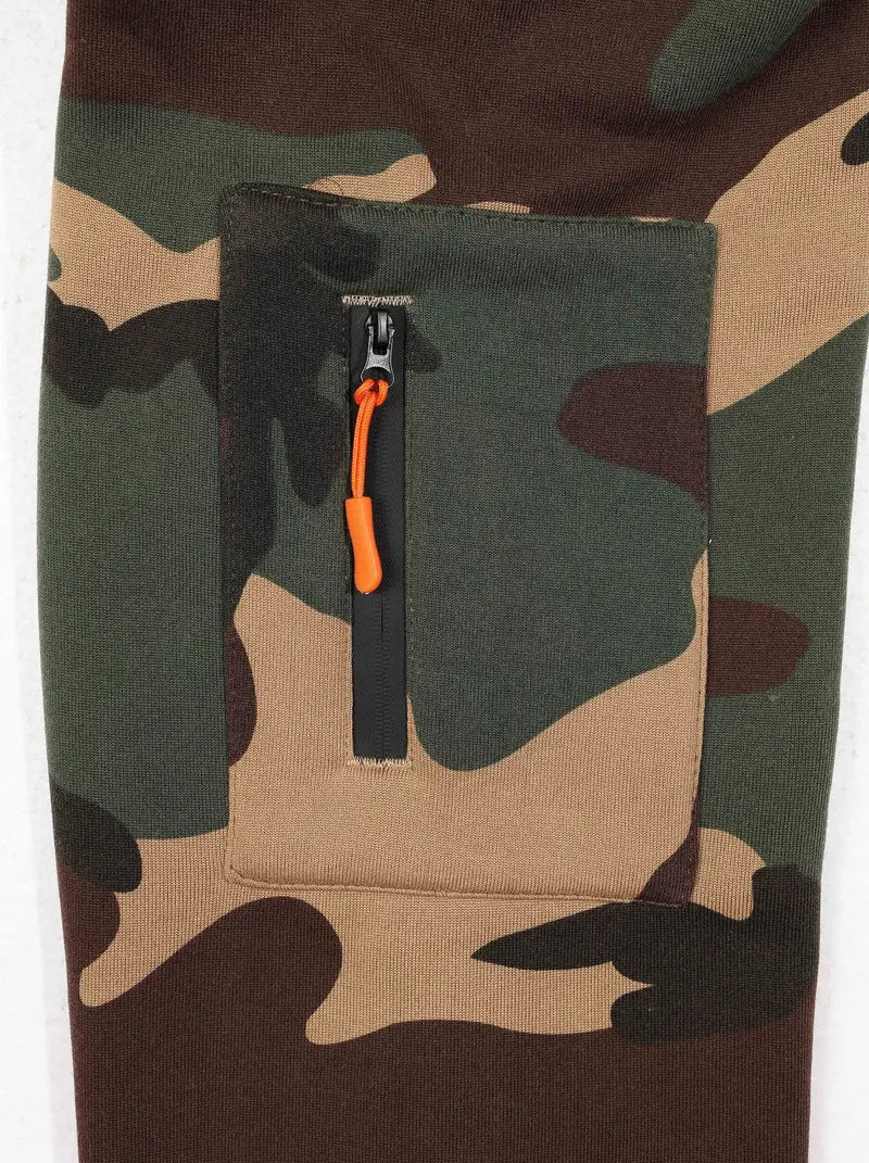 Biggmans Men's two-piece camouflage tracksuit