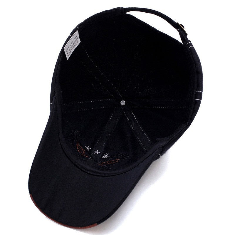 Trendy Embroidered Eagle Street Cap