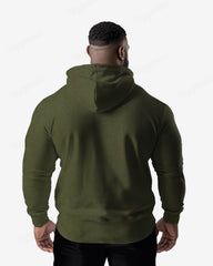 Cotton-sharp Eyes Animation Printing Men's Loose Oversized Hoodie