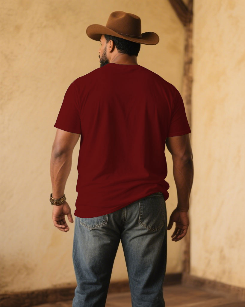 Men's Plus Size Solid Color Cotton Blend Multi Color Choice V-Neck Short Sleeve T-Shirt