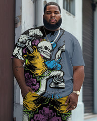 Poster Skull Print Large Men's Set