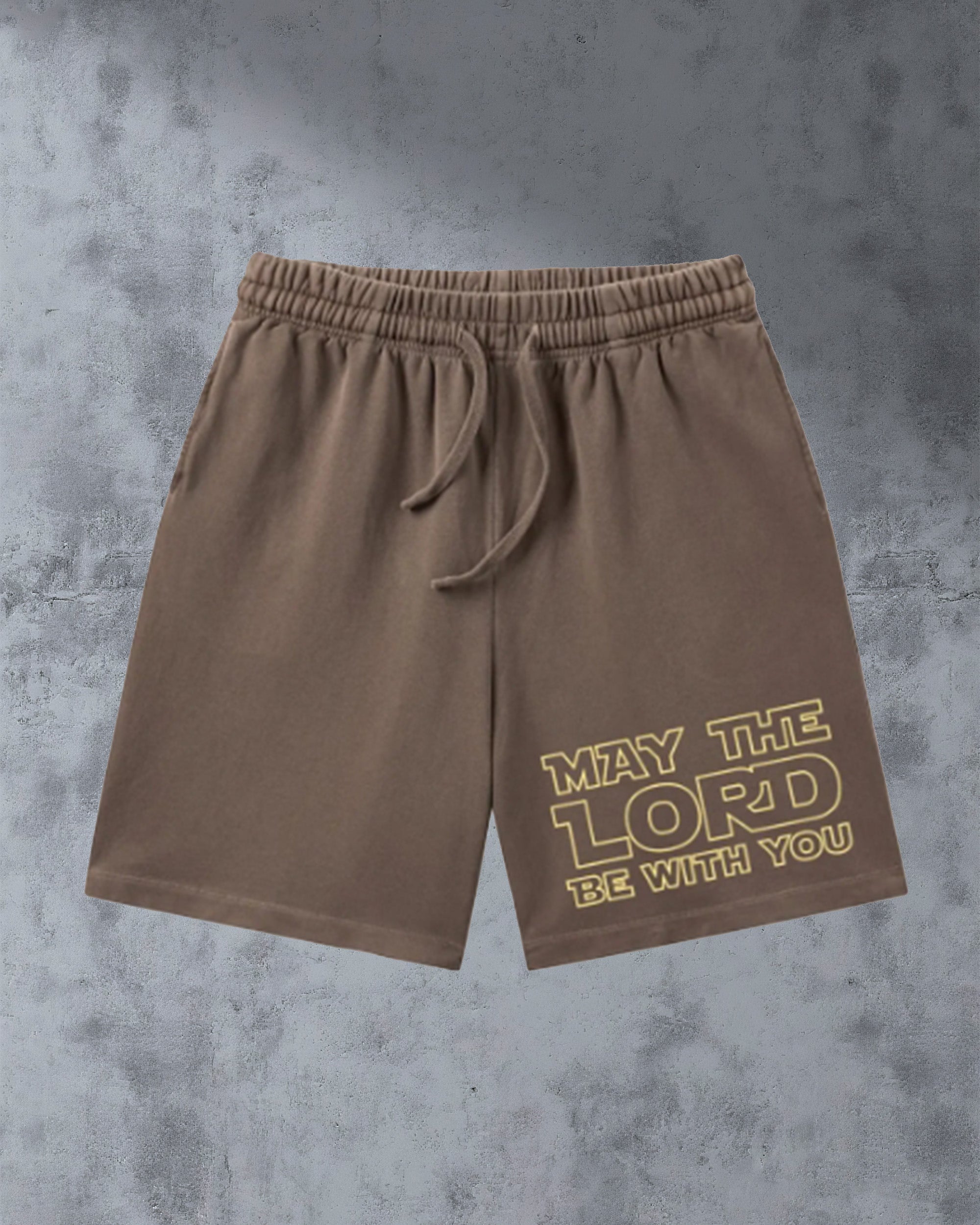 Big & Tall Men's May The Lord Be With You Summer Shorts