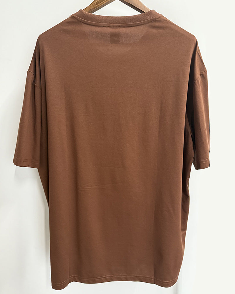 7XL-10XL Big & Tall Men's Daily Leisure Harley Motorcycle Cotton Crewneck Short Sleeve T-shirt