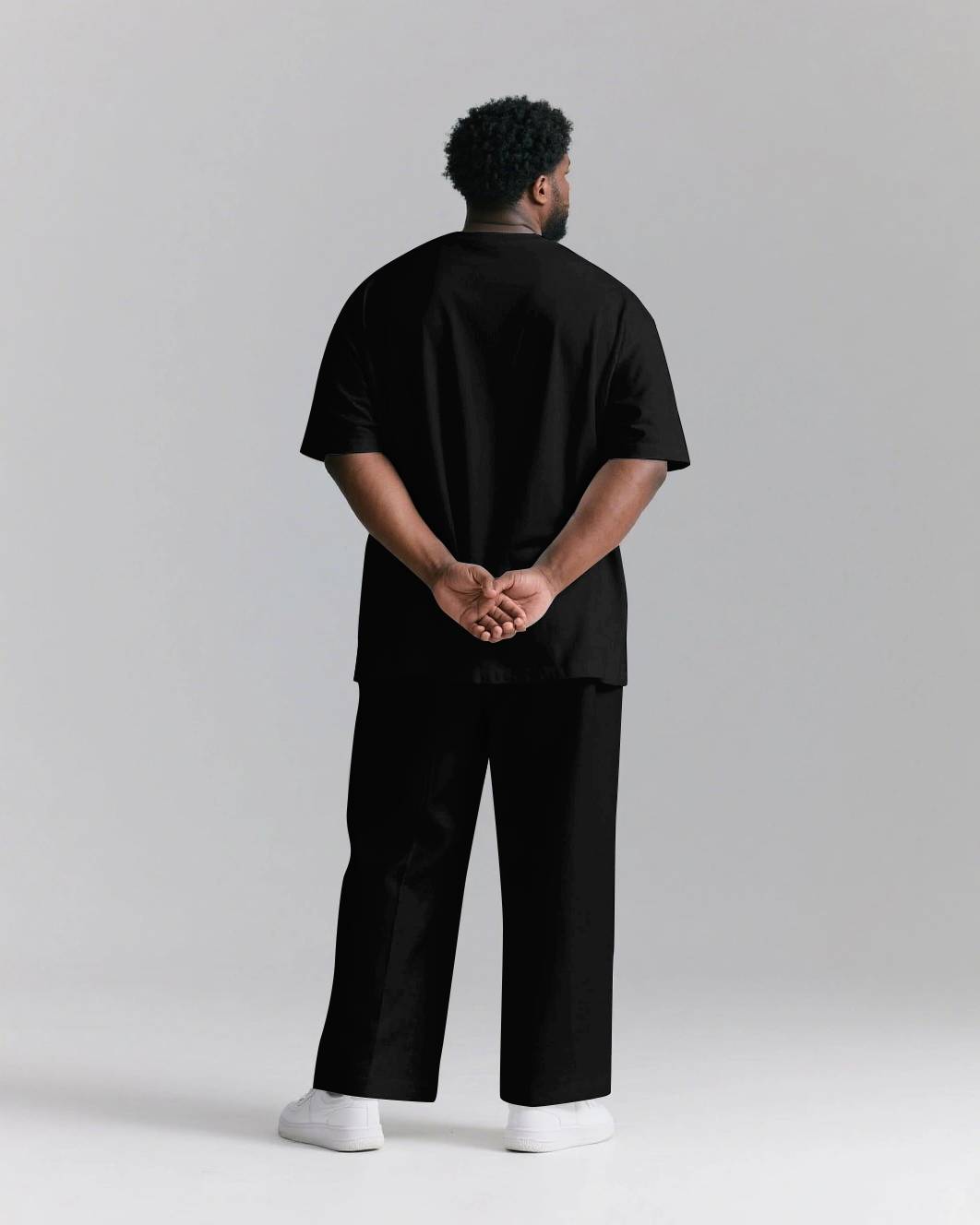 ACTION Slogan 2-Piece T-shirt Pants Set