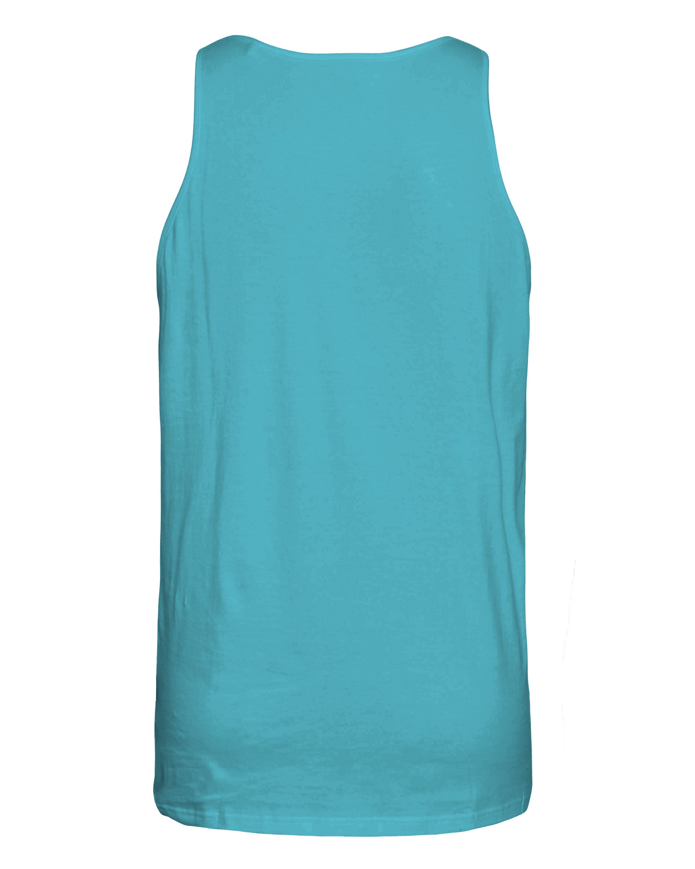 Men's Big Summer Pineapple Print Blue Tank Shorts Suit