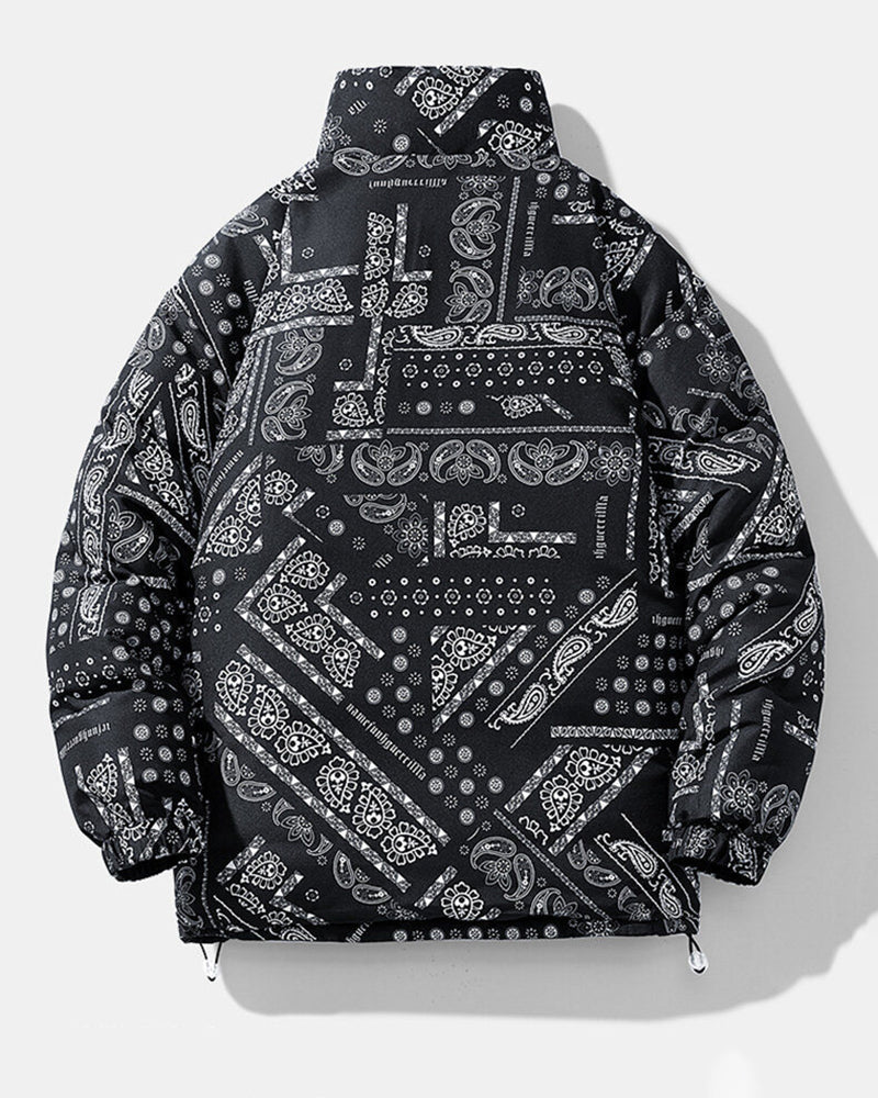 Big & Tall Men's Double-sided Cotton-padded Jacket Camouflage Winter Coat For Men And Women New Thickened Cotton-padded Jacket Korean Fashion Cotton-padded Jacket Cross-border S-4XL