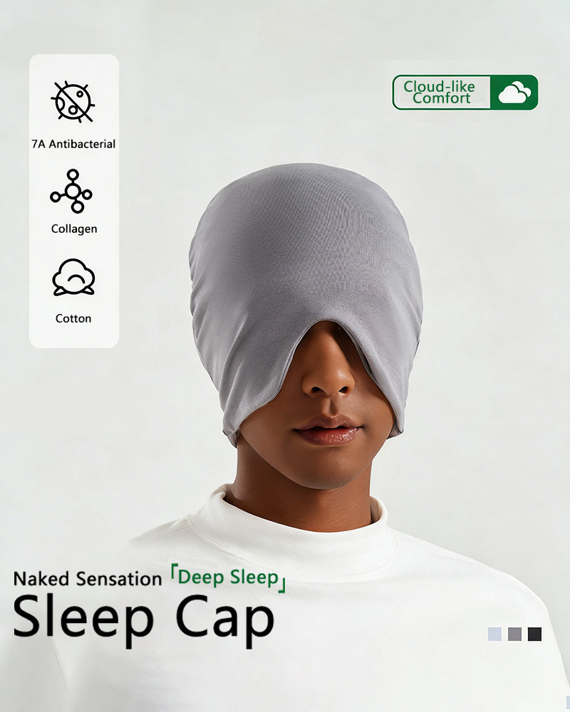 Shading Cotton Sleep Cap No Pressure Sense Windproof Warm