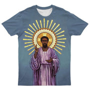 Men's Plus Size Jesus Was Black T-shirt