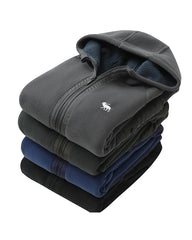 Big & Tall Men's Warm Thickened Fleece Hoodie Jacket 2XL-6XL