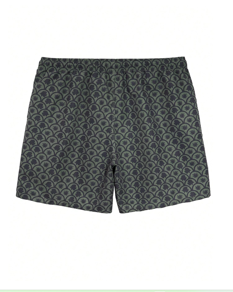 Men's Big & Tall New Printed Swim Trunks