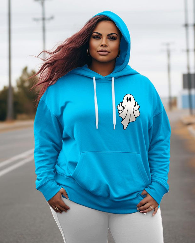 Women's Plus Spook Around And Find Out Hoodie